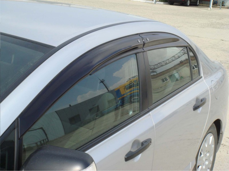 ветровики mugen на honda civic 4d ветровики mugen на honda civic 4d